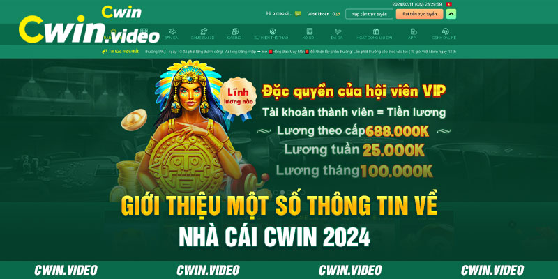 Giới thiệu một số thông tin về nhà cái CWIN 2024