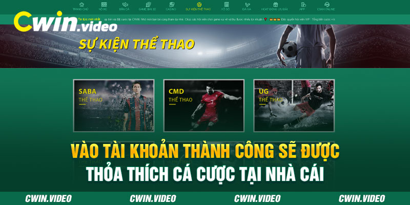 Vào tài khoản thành công sẽ được thỏa thích cá cược tại nhà cái 